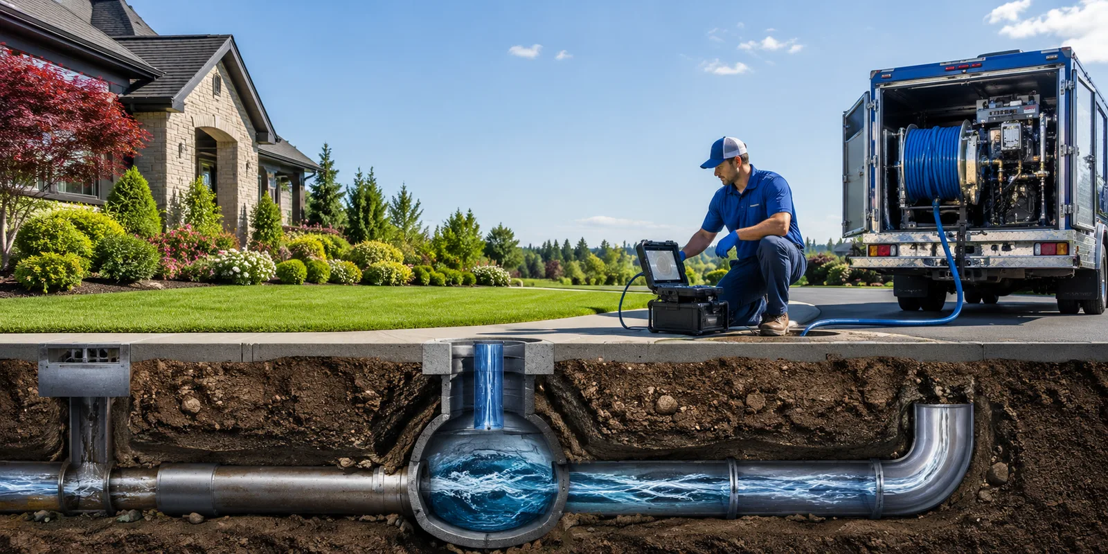 Drainage restoration information for Columbia, KY